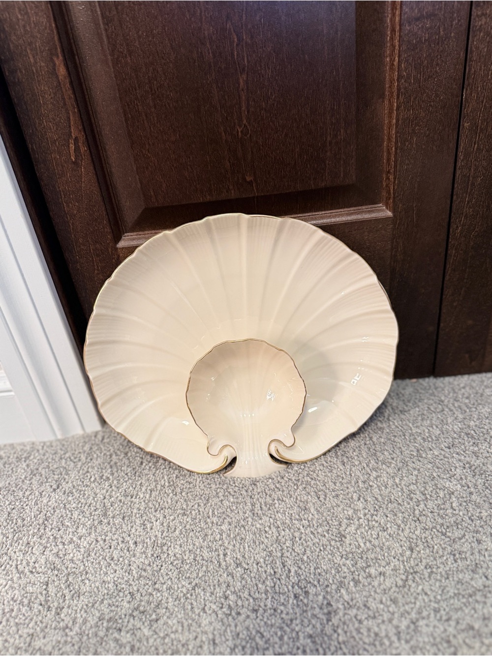 Vintage Lenox Aegean Chip & Dip Platter